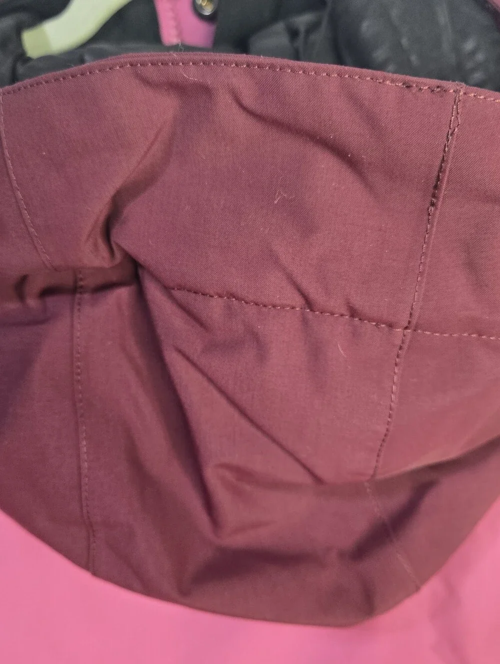 Volcom Size S Pink Relaxed Fit Hooded Performance Jacket, Water Resistant NWT